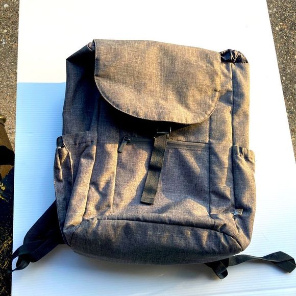 Made By Design Bags Madeby Design Grey Padded Laptop Backpack